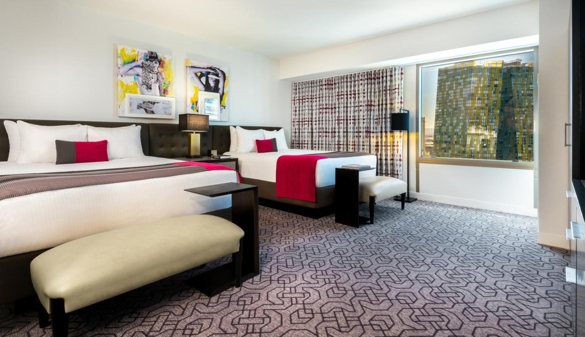 Chambre Ultra Hip avec 2 Lits Queen-Size - Vue sur Montagne - Non-Fumeurs